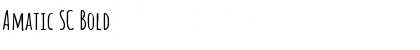 Download Amatic SC Font