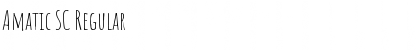 Download Amatic SC Font