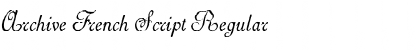 Download Archive French Script Font Download Archive French Script Font