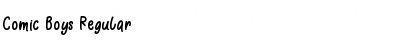 Download Comic Boys Font