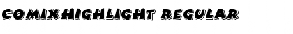 Download ComixHighlight Font
