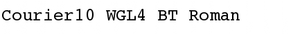 Download Courier10 WGL4 BT Font