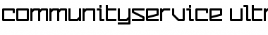 Download CommunityService Font