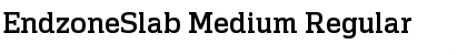 Download EndzoneSlab Medium Regular Font