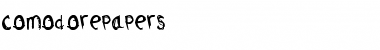 Download comodorepapers Font