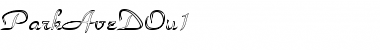 Download ParkAveDOu1 Font Download ParkAveDOu1 Font