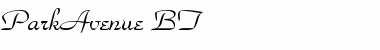Download ParkAvenue BT Font