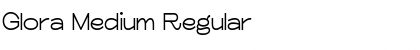 Download Glora Medium Regular Font