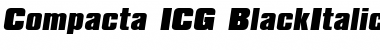 Download Compacta ICG BlackItalic Font