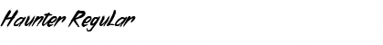 Download Haunter Font Download Haunter Font