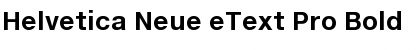 Download Helvetica Neue eText Pro Font