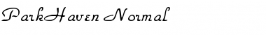 Download ParkHaven Font Download ParkHaven Font