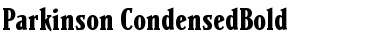 Download Parkinson Font