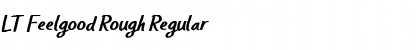 Download LT Feelgood Rough Regular Font Title Preview