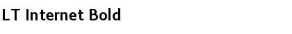 Download LT Internet Bold Font Title Preview