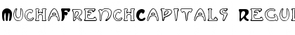 Download MuchaFrenchCapitals Regular Font
