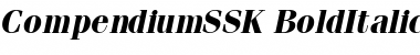 Download CompendiumSSK Font