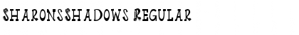 Download SharonsShadows Regular Font Title Preview