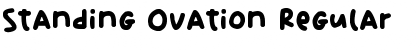 Download Standing Ovation Regular Font