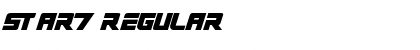 Download STAR7 Regular Font