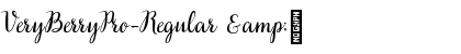 Download VeryBerryPro-Regular Font