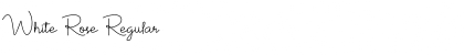 Download White Rose Font