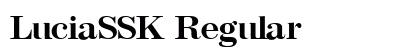 LuciaSSK Regular preview