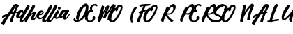 Download Adhellia DEMO (FOR PERSONAL USE Font Download Adhellia DEMO (FOR PERSONAL USE Font