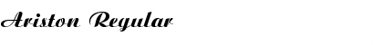 Download Ariston Font