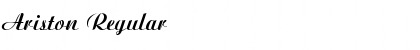 Download Ariston Font