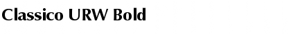 Download Classico URW Bold Font