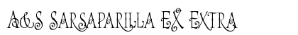 A&S Sarsaparilla EX Extra Font A&S Sarsaparilla EX Extra Font Preview