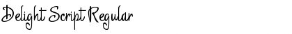 Download Delight Script Font