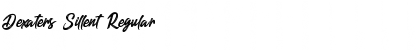 Download Dexaters Sillent Font Download Dexaters Sillent Font