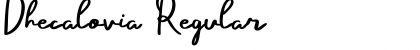 Download Dhecalovia Font Download Dhecalovia Font