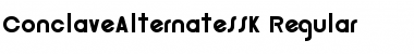 Download ConclaveAlternateSSK Font