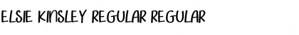 Download Elsie Kinsley Regular Font
