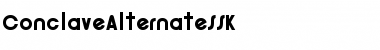 Download ConclaveAlternateSSK Font