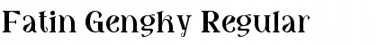 Download Fatin Gengky Font