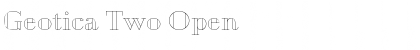 Download Geotica Two Font