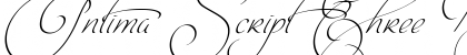 Download Intima Script Three Font Download Intima Script Three Font