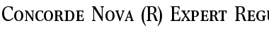 Download Concorde Nova Expert BQ Font