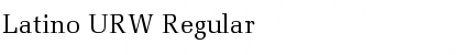 Download Latino URW Font