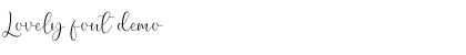 Download Lovely font demo 
 Font Title Preview