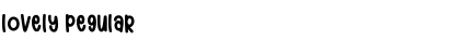 Download Lovely Regular Font Title Preview Download Lovely Regular Font Title Preview