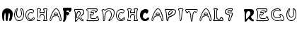 Download MuchaFrenchCapitals Regular Font