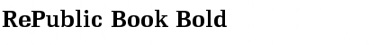 Download RePublic Book Bold Font