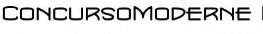 Download ConcursoModerne BTN Wide Font