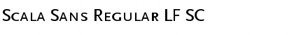 Download Scala Sans Regular LF SC Font