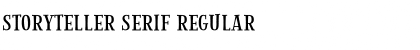 Download Storyteller Serif Regular Font